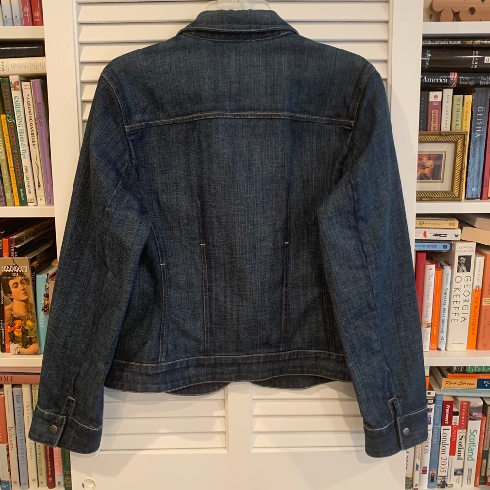 Talbots Stretch Denim Jacket - Picture 3 of 7
